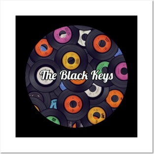 The Black Keys / Vinyl Records Style Posters and Art